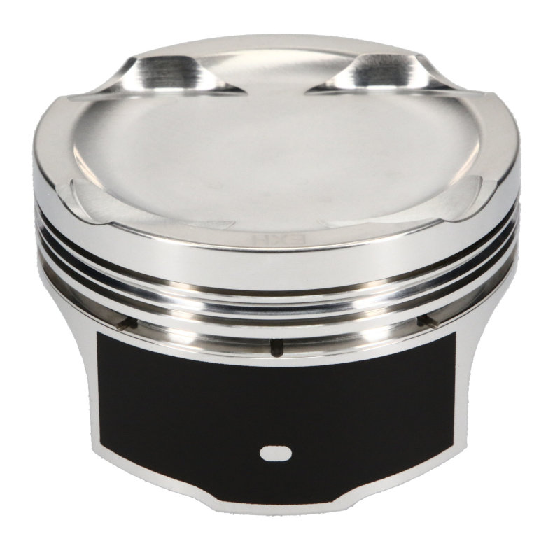 Mitsubishi Evolution Piston Kit - JE Pistons - Forged 2618 Aluminum, Flat Top, 3.386 in. Bore, 10.00:1 Compression Ratio - `01-`07